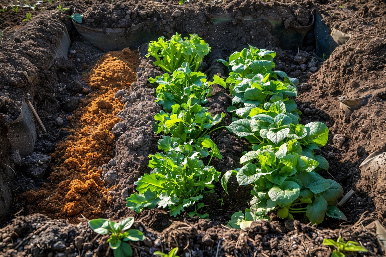 Interaction du compost avec les différents types de sol